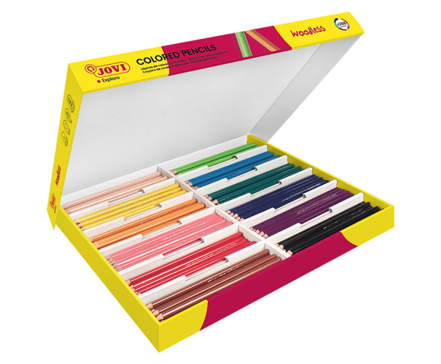 JOVI WOODLESS PENCIL CLASSPACK 288