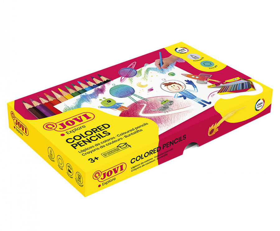JOVI COLOURED PENCIL CLASSPACK 144