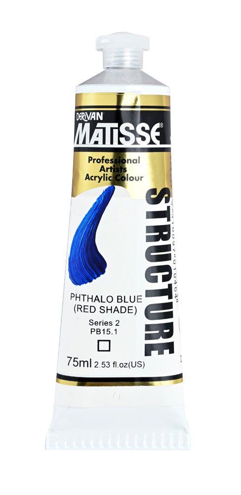 MATISSE STR 75ML PHTHALO BLUE (RED SHADE) S2