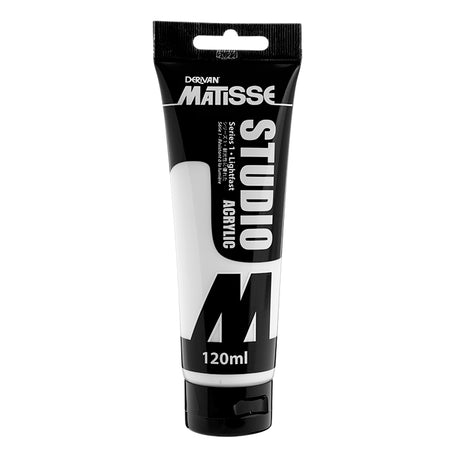 MATISSE STUDIO 120ML ZINC WHITE