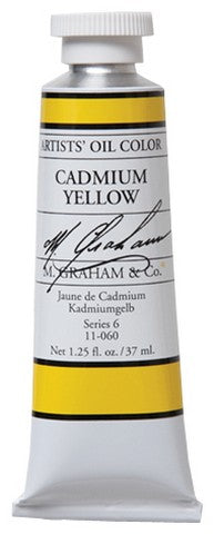 M GRAHAM OIL 37ML CADMIUM YELLOW