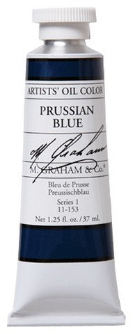 M GRAHAM OIL 37ML PRUSSIAN BLUE