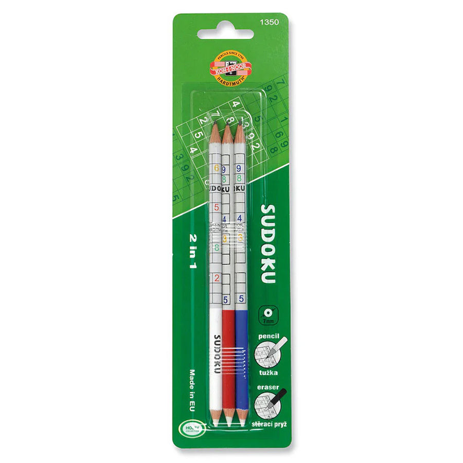 1350 SUDOKU PENCIL/ERASER