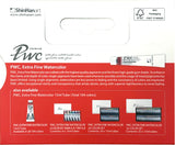 SHINHAN PWC EXTRA FINE WATER COLOR 7.5ML TUBE 6 COLORS SET - MARINE