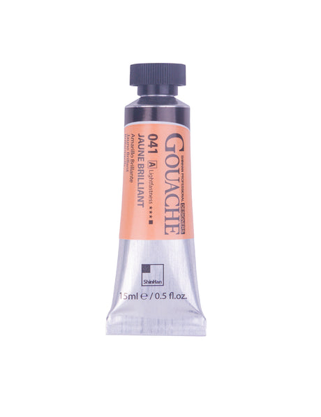 SHINHAN PROFESSIONAL GOUACHE 15ML JAUNE BRILLIANT
