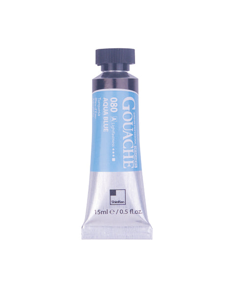 SHINHAN PROFESSIONAL GOUACHE 15ML AQUA BLUE