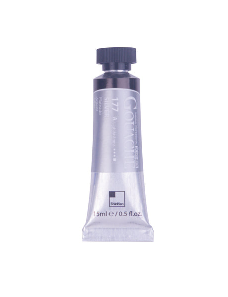 SHINHAN PROFESSIONAL GOUACHE 15ML SILVER