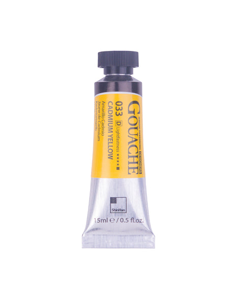 SHINHAN PROFESSIONAL GOUACHE 15ML CADMIUM YELLOW