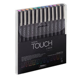 SHINHAN TOUCH LINER SET OF 12 COLOURS [0.1MM]