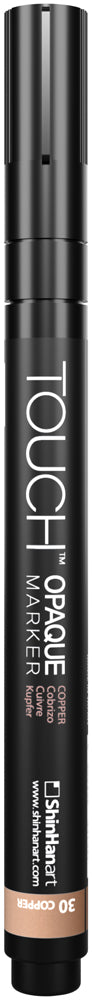 SHINHAN TOUCH OPAQUE MARKER - FINE COPPER
