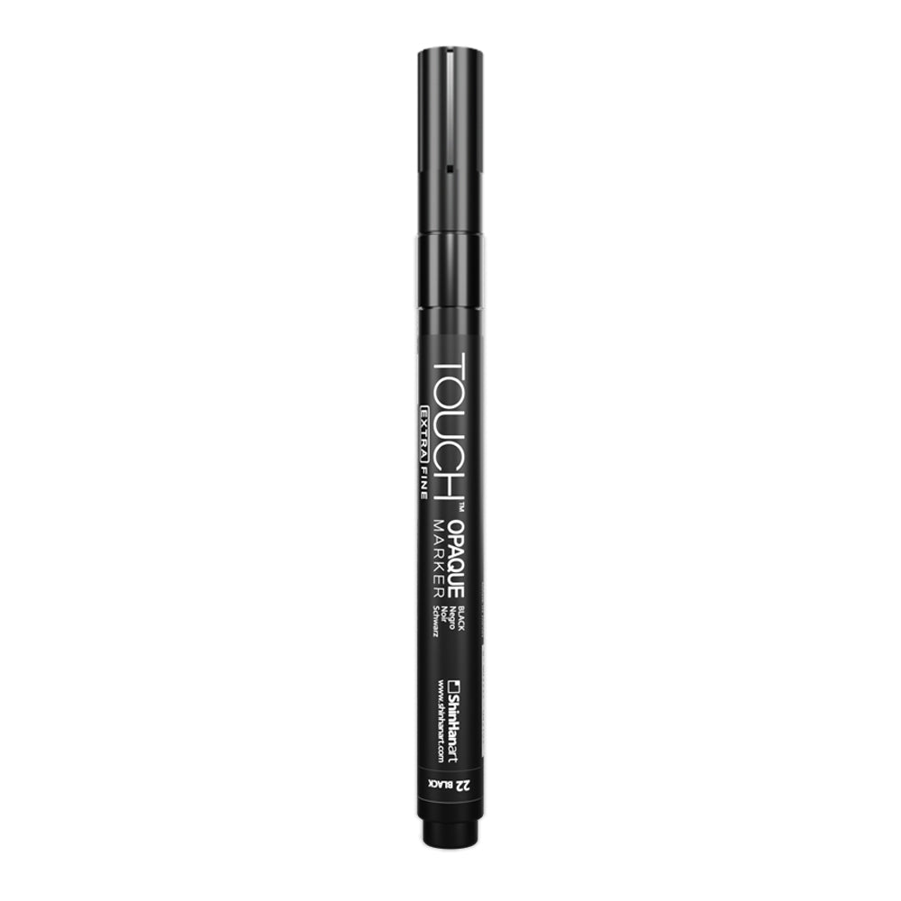 SHINHAN TOUCH OPAQUE MARKER - EXTRA FINE BLACK