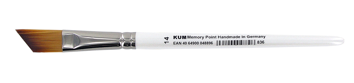 KUM MEMORY POINT BRUSH SLANTED #14