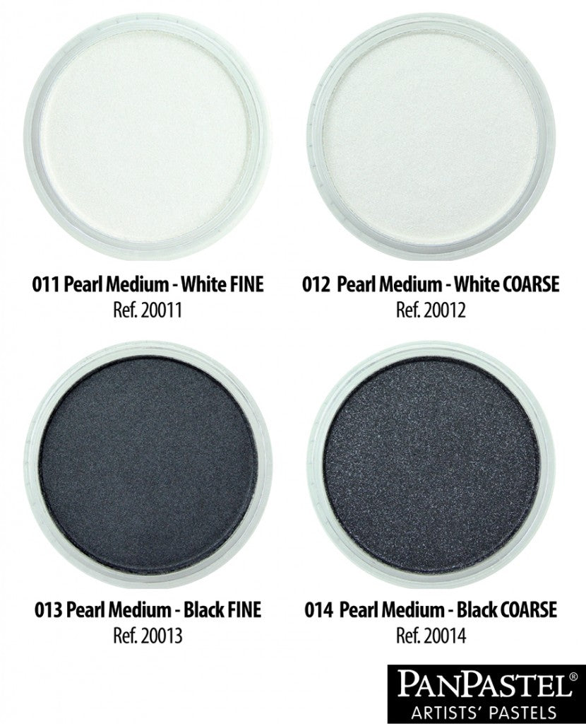PAN PASTEL PEARL MEDIUM BLACK COARSE