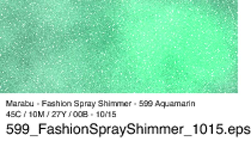 MARABU Fashion Shimmer 100ml Aquamarine
