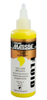 Matisse FLUID 135ml Yellow Mid Azo
