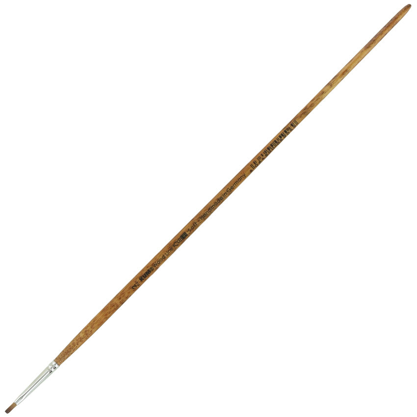 KUM WOOD LINE BRUSH FLAT #2