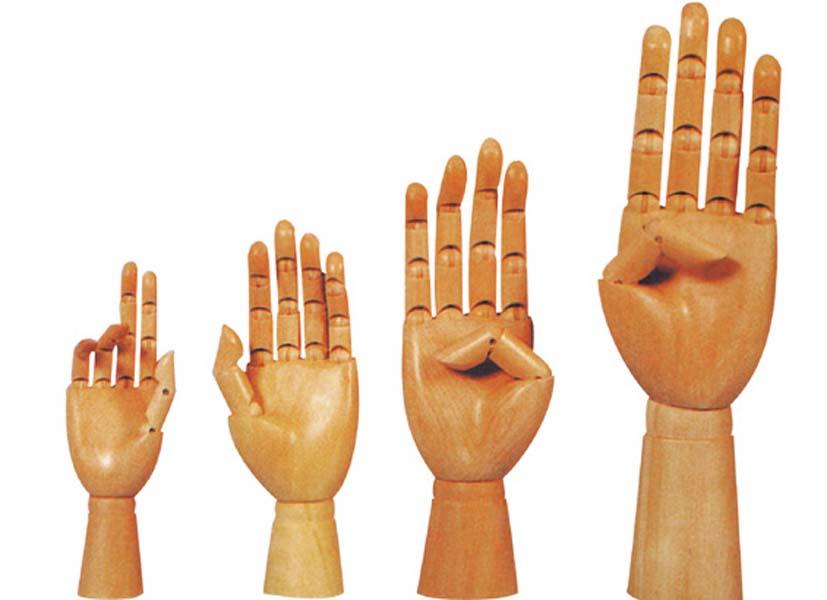 FEMALE LEFT HAND 10"