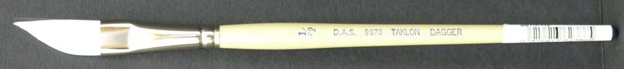S9970 WHITE TAKLON DAGGER 1/2"