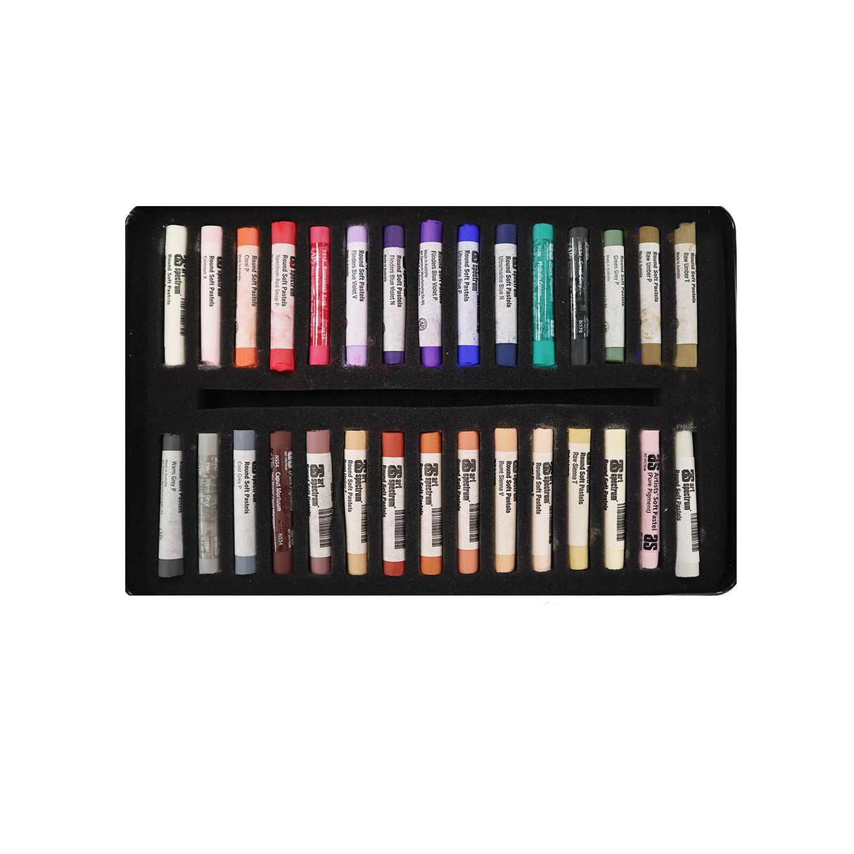 AS PASTEL SET OF 30 PORTRAIT SET