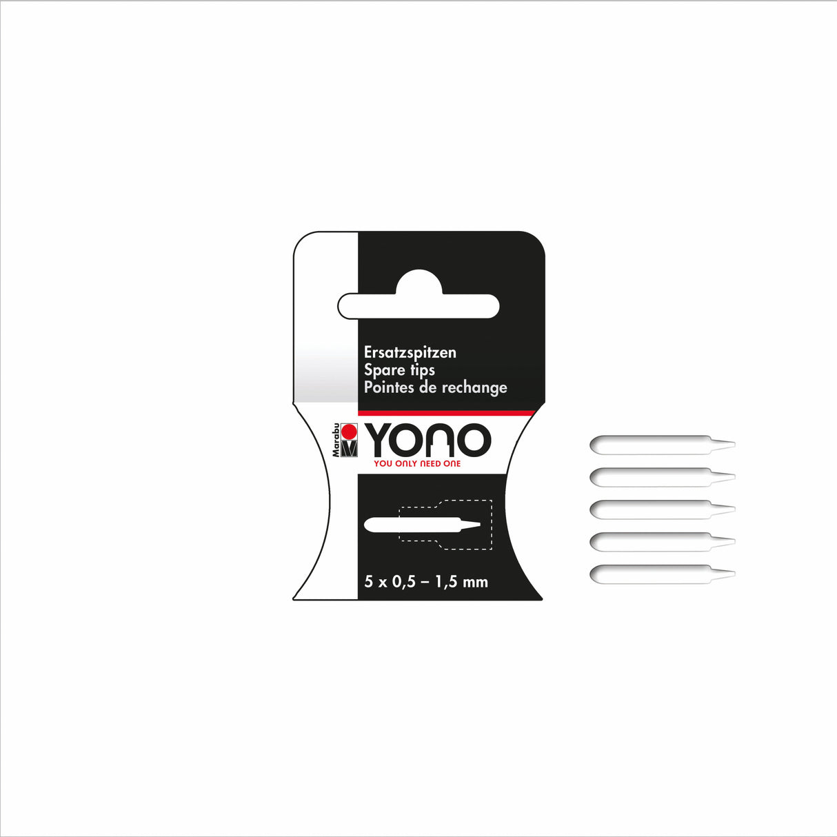 MARABU YONO SPARE NIB FINE PK 5