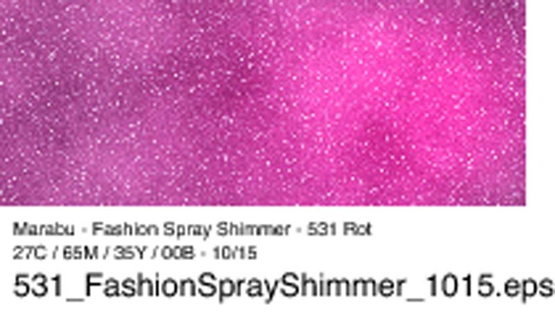 MARABU Fashion Shimmer 100ml Red