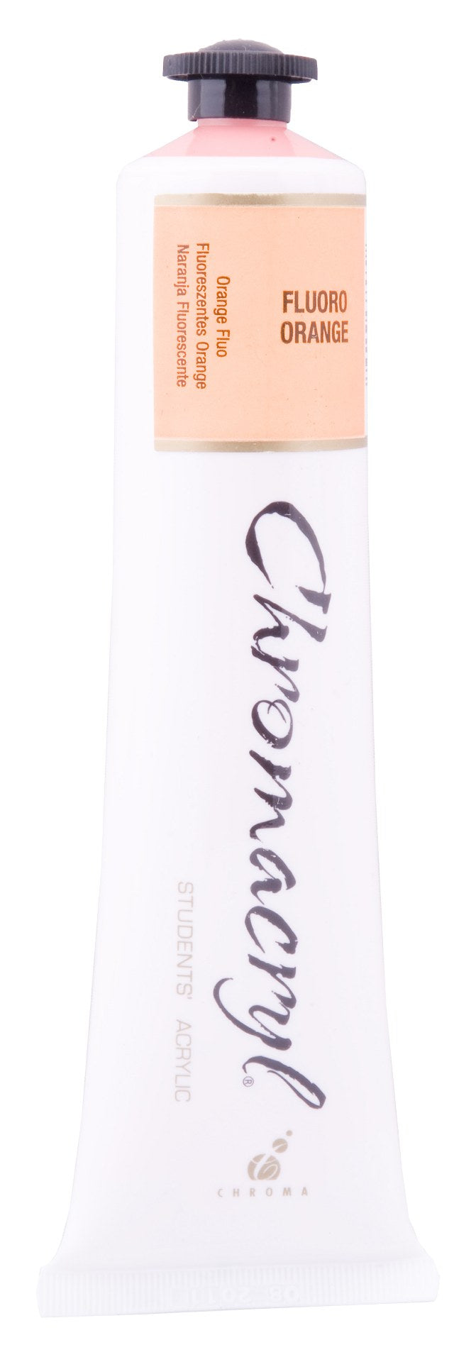 CHROMACRYL 75ml FLURO ORANGE