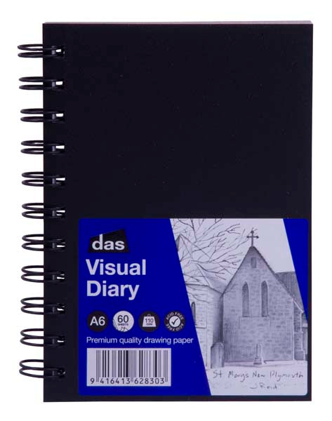 DAS VISUAL DIARY A6 (60 sheet)