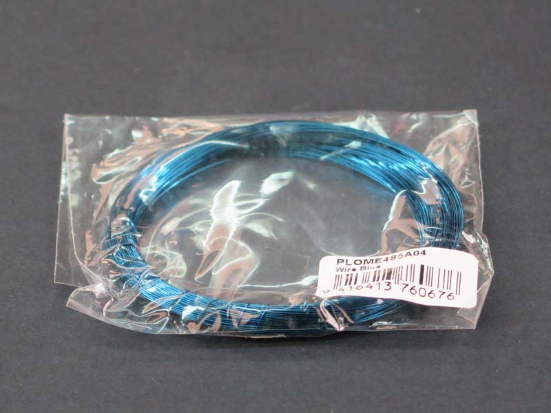 COPPER WIRE .32x20M BLUE